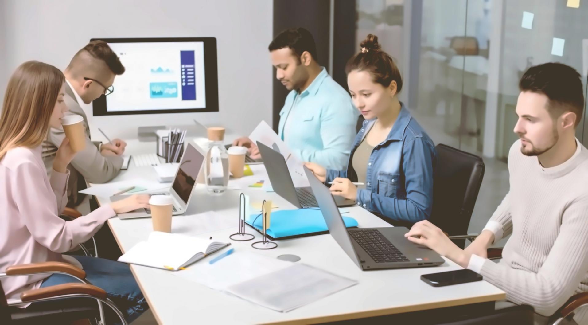Team collaboration in modern financial education setting